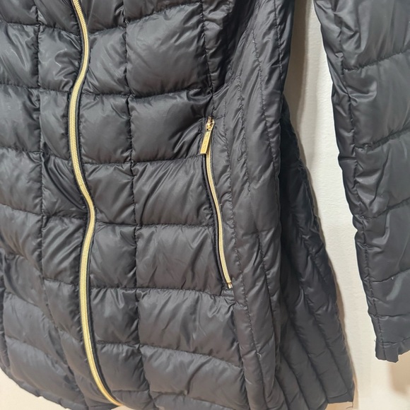 Michael kors black long winter jacket Small - Picture 4 of 7